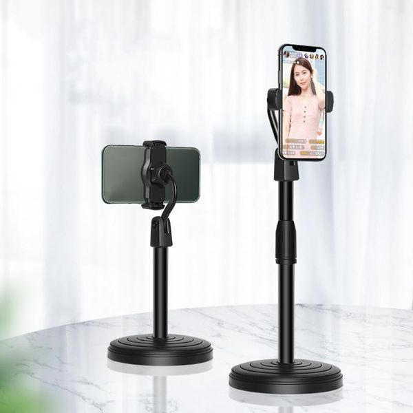 

extendable phone camera tripod stand with remote control selfie ring light tripode for live video holder bracket cell mounts & holders