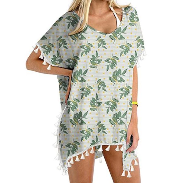 

beach cover up print bikini women cardigan summer dress ladies tunics swimsuit ups beachwear women's swimwear, White;black