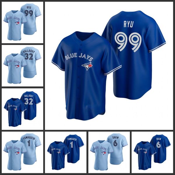 

toronto blue men hyun-jin ryu shun yamaguchi travis shaw women youth jersey, Black