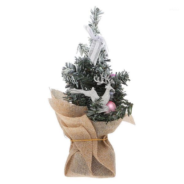 

christmas decorations decorative desktree decor micro xmas ornament party supplies
