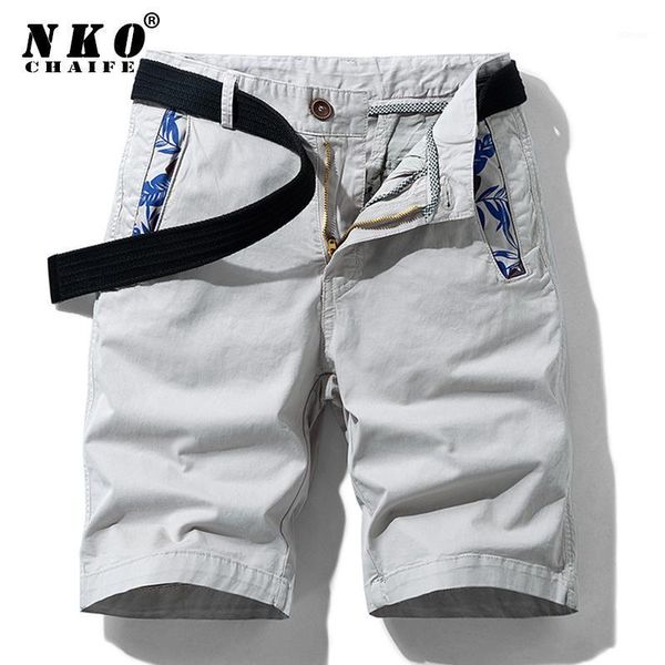 

summer mens cotton casual cargo shorts army tactical short pants loose work multi-pocket military men men's, White;black