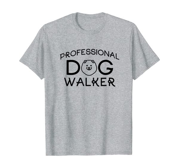 

professional dog walker cute puppy tshirt pet lover t-shirt, White;black