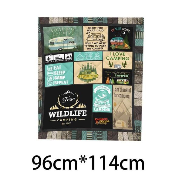 

outdoor pads portable camping blanket rectangle printed beach pad picnic mat