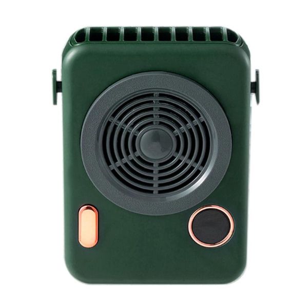 

portable hanging neck fan mini electric cooling waist air cooler lazy fans