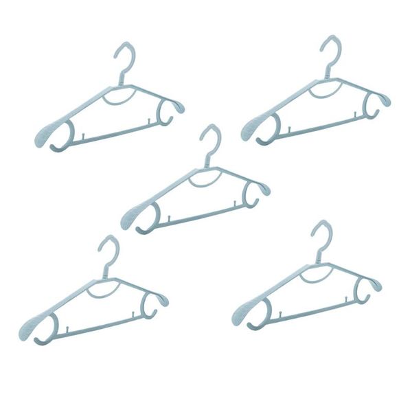 

hangers & racks 5pcs skidproof cloth hanger clothes household wardrobe bracket