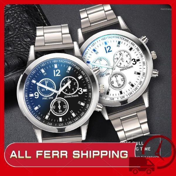 

wristwatches sports waterproof quartz watch round pointer glass luxury watches stainless steel dial casual bracele, Slivery;brown