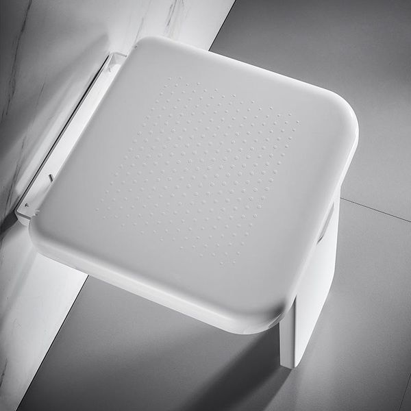 

bathroom folding stool seat shower wall elderly toilet invisible bathing chair entrance shoe bath accessory set