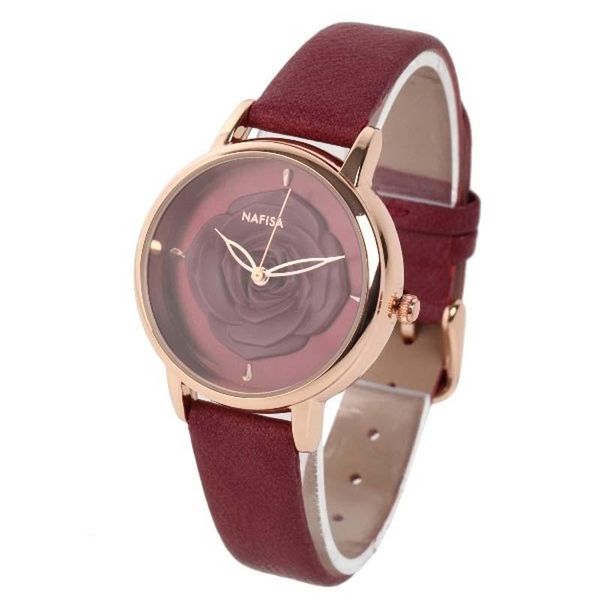 

wristwatches 2021 nafisa women watches multi color lady fashion quartz watch simple pu watchband waterproof wrist relogio feminino, Slivery;brown