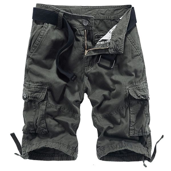 

men's pants casual loose shorts men tooling five-point breathable fashion large size 0i1q, Black