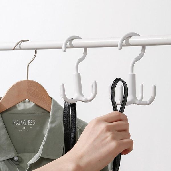 

hooks & rails rotating hook coat bag scarf clothing accessories clothes household cabinet storage holder rack room organizer
