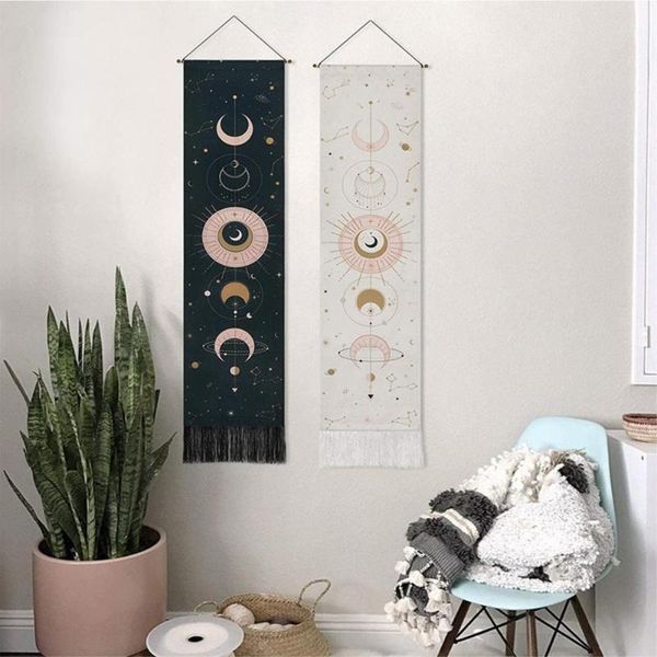 

tapestries moon phases tapestry r eclipse changing star sun wall hanging decor for bedroom living room boho art