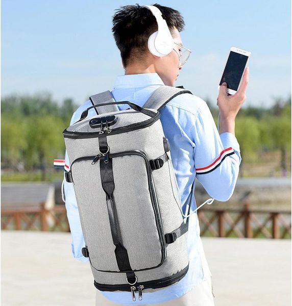 

backpack youth men large capacity travel bag outdoor leisure computer sports fashion student