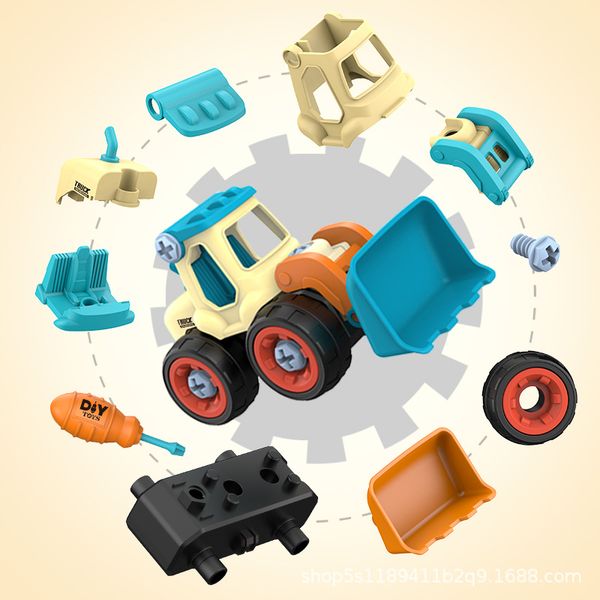 

construction project toy car diy nut assembly disassemble brain games for boys and girls brain gift fidget toys