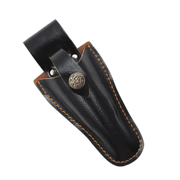 

storage bags 1pc practical pincer pliers holder scissor cover (black)