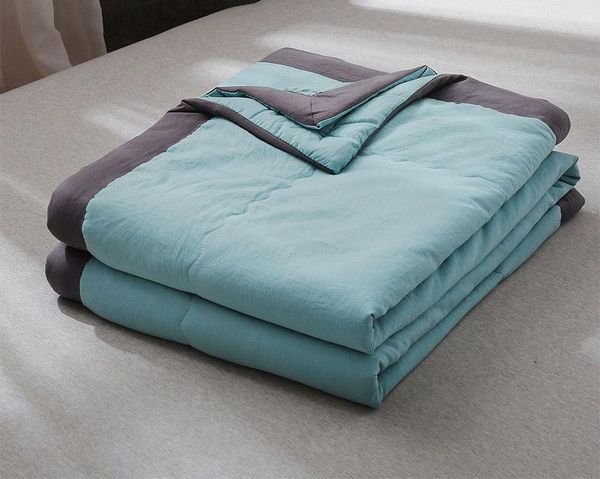 comforters & sets quilt blanket for bed grey thin comforter quilted bedspread double king cover bedding print filler