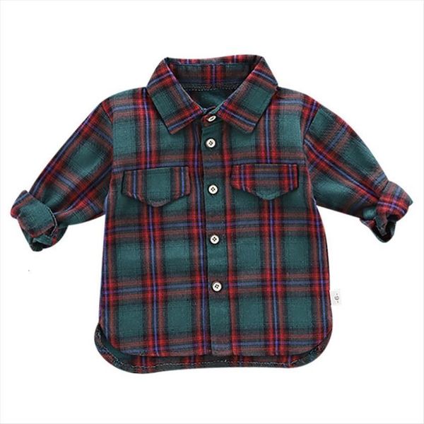

autumn boys blouse shirt baby clothes men shirts long sleeve plaid print kids tees casual spring, White;black