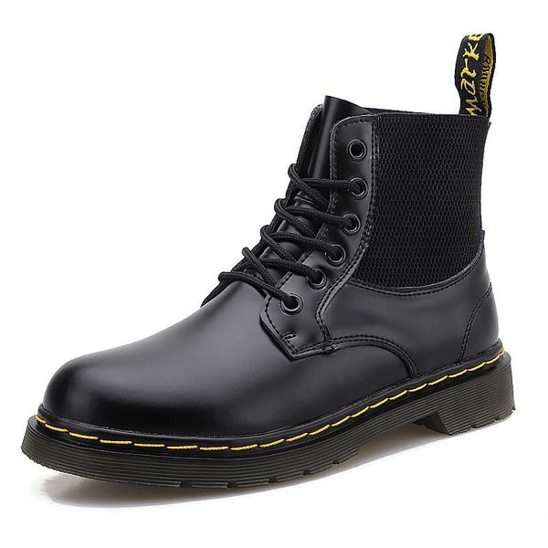 

boots classic retro autumn-winter couple high-quality casual men-women all-match sports high-leather shoes 35-46, Black