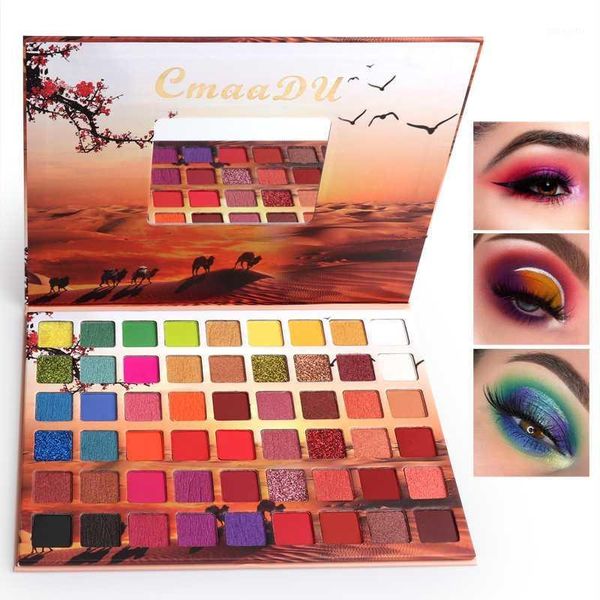 

lasting no smudge matte eye shadow waterproof fashion metal sequin palette multi-colors glitter makeup cosmetic tslm21