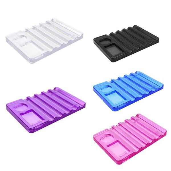 

nail art kits 1pcs crystal brush holder display stand rest tools for pen