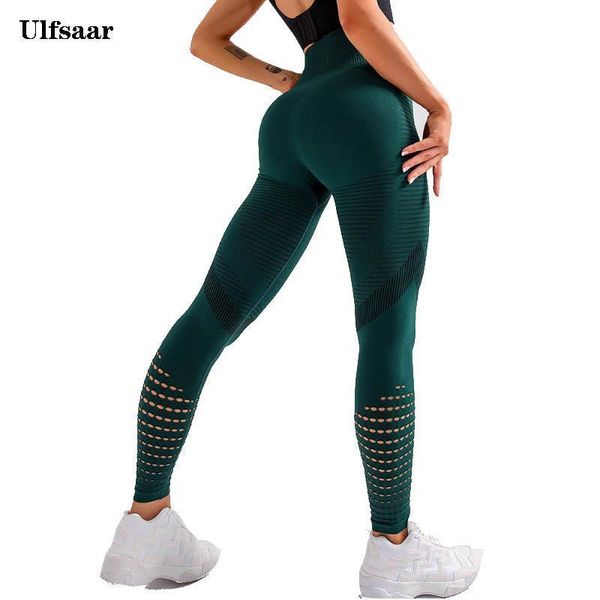 

polyester stretchy seamless fitness women leggings hollow sports pants gym push up pant casual wear, Black