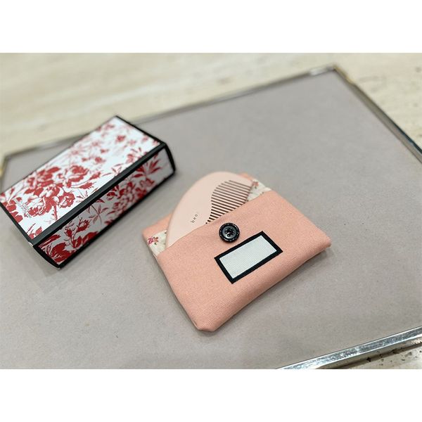 

2021 high version wooden comb dual purpose portable small net red square folding mini bread luxuryss designerss bag yw