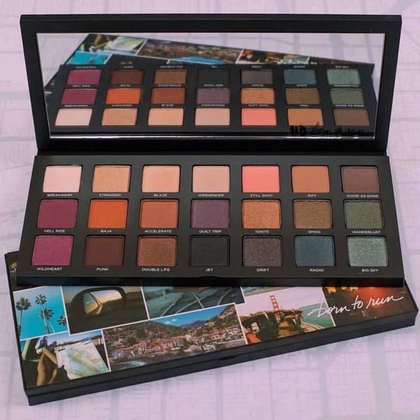 

born to run eye shadow palette 21 colors eyeshadow crazy beauty