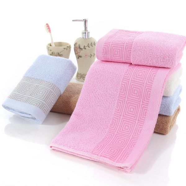 

towel high-quality geometric design cotton wash face soft and healthy sports