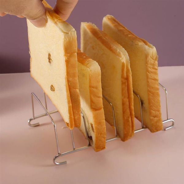 

stainless steel bread rack, toast non-stick 8-layer slice baking tools, household kitchen supplies other bakeware