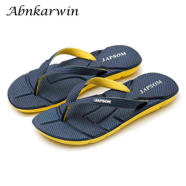 Pantofole Estate Luce Uomo Infradito Uomo Spiaggia Casa Chanclas De Hombre Playa Pantofola Flop Indoor Infradito Uomo Japonki 220302