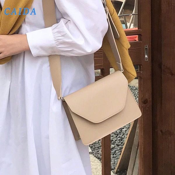 

women pu leather shoulder bags girls brief flap women's casual messenger crossbody arrival 2021 drop waist