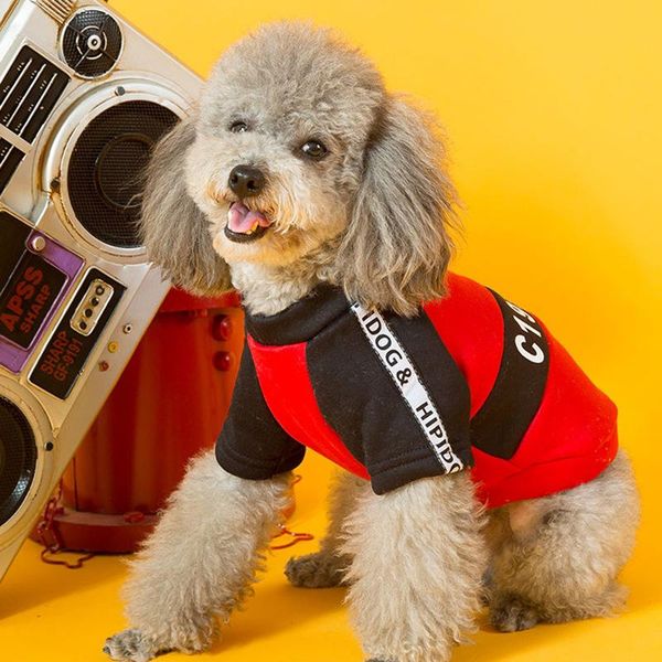 

dog apparel luxury clothes vestiti cane manteau pour chien breathable strap sweater two-legged clothing thin printed pet products 2021