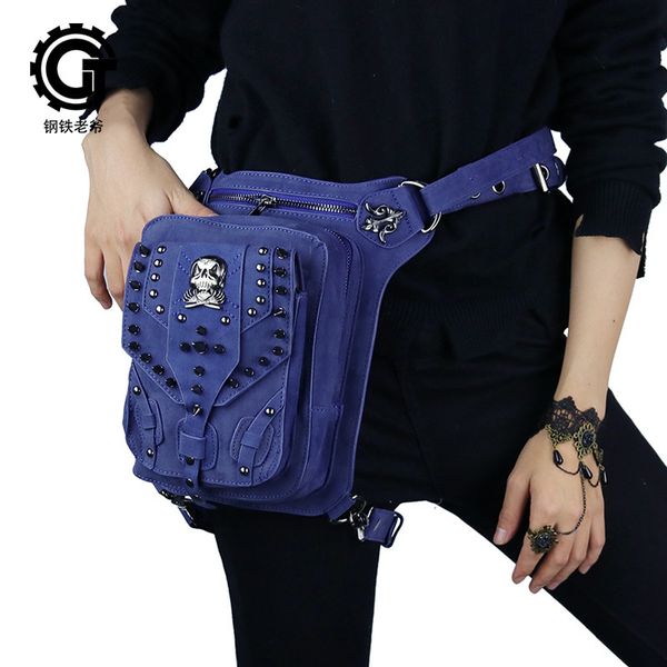 

pockets women's bag 2021 punk outdoor cycling leg one shoulder slant waist