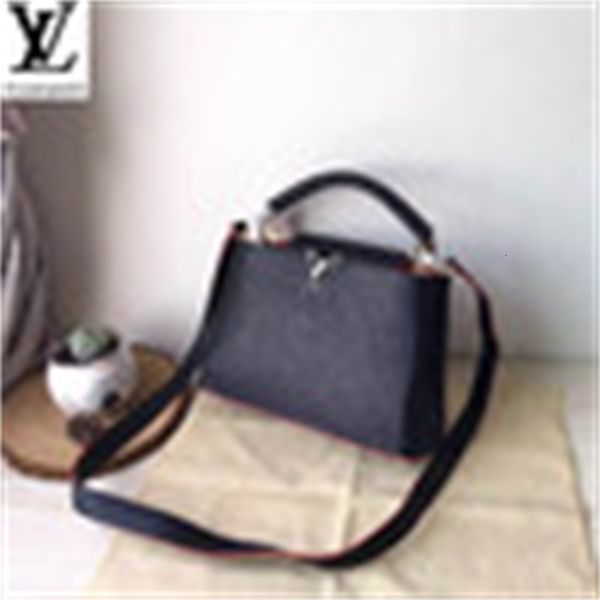

evening brand designer luxury l6tc m94517 black orange female bag shoulder diagonal handbag handbags bags handles totes shoulder bags cr