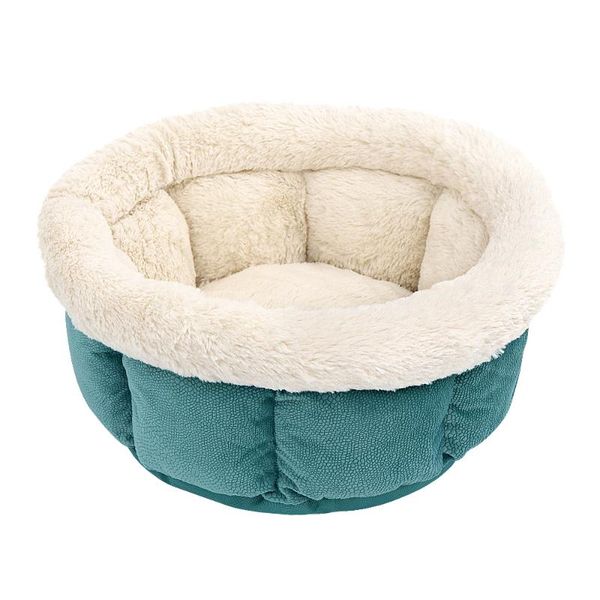 

soft plush cat bed basket warm puppy cave house winter sleeping pet pad nest cats products for small dogs beds & furniture