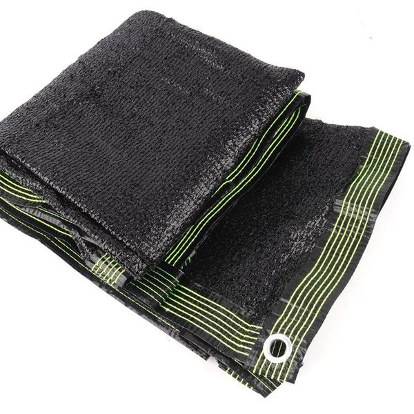 

shade 6pin 75% shading black anti-uv sun net hdpe plants shelter greenhouse protection sunshade