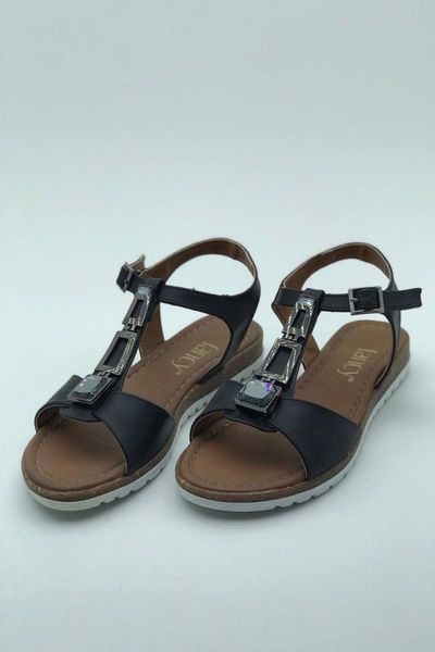 

sandals women's black strass