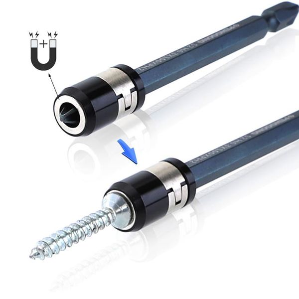 

professional hand tool sets universal 21mm removable magnetizer ring magnetic steel screwdriver bit power home work woodworking #50