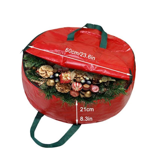 

outdoor bags christmas wreath storage bag waterproof container artificial wreaths
