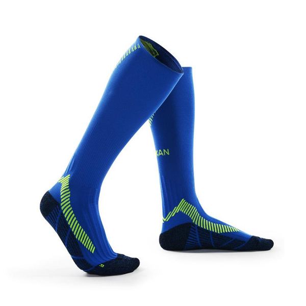 

breathable non slip compression running socks moisture wicking men cycling sports mid short tube, Black