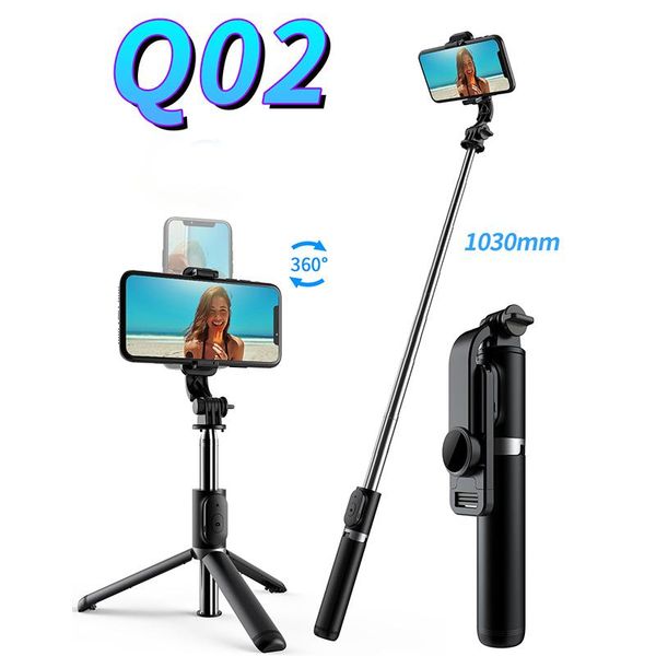 

1030mm extended version bluetooth selfie stick monopod mini tripod with shutter remote control for ios android phone monopods