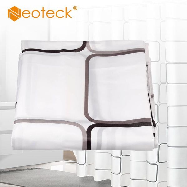 

neoteck shower curtain textile anti mold bathtub decorative bathroom home curtains