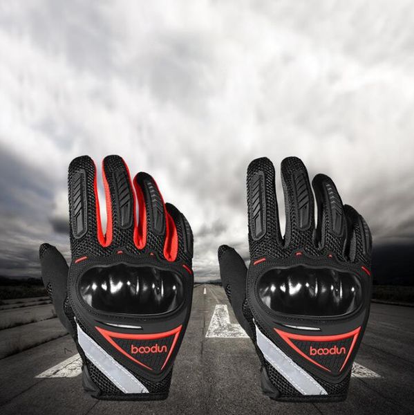 

motorcycle gloves riding anti-fall, non-slip, breathable rider full finger outdoor