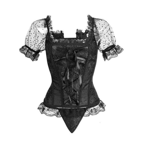 

waist tummy shaper selling royal style court corset short sleeve hem body shaping cloth