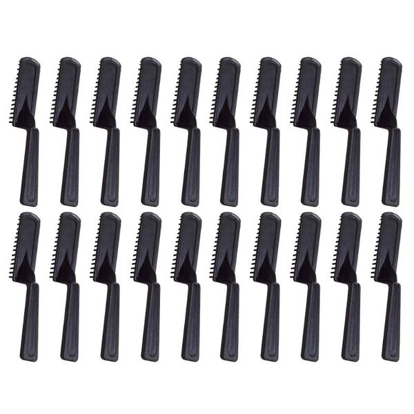 

hair brushes 20pcs color comb dyeing salon coloring tools, Silver