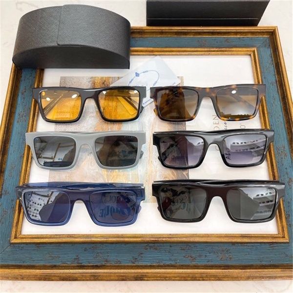 

small box men's driver's anti ultraviolet brown sunglasses spr19wf, White;black