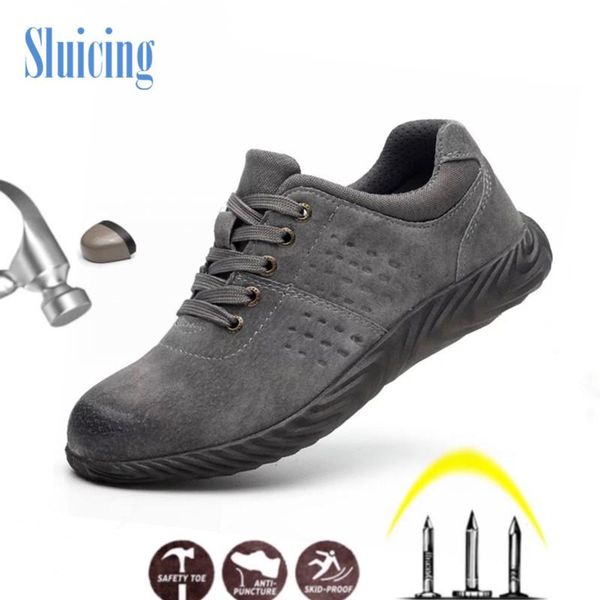 

boots safety work fashion leather desert two colors, Black