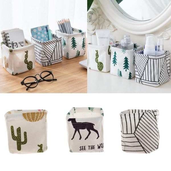 

storage bags foldable bin, toys container basket, deskorganizer