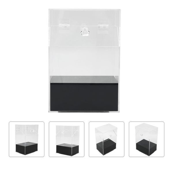 

storage boxes & bins 1pc acrylic makeup brush bucket pencil container rack