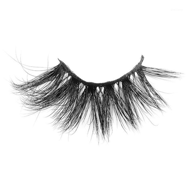 

luxury quality 3d mink 100% cruelty handmade eyelashes full strip false makeup1