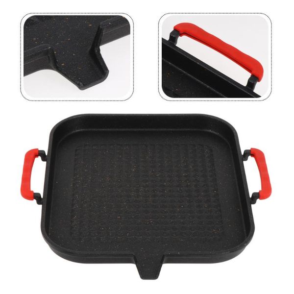 

tools & accessories barbecue frying grill pan non-stick cookware bbq tray plate